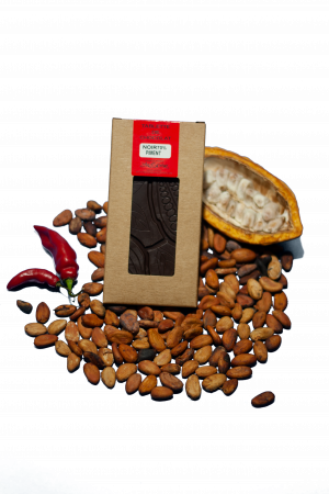 Tablette de Chocolat Noir 70% Piment