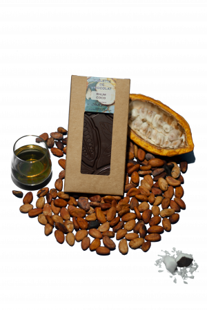 Tablette de Chocolat Noir Rhum Vieux