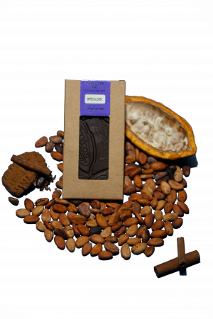 Tablette de Chocolat Noir Spéculos